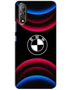 Чехол для Vivo V17 Neo с картинкой «Логотип BMW и неоновые дуги» Чехол для Vivo V17 Neo с картинкой «Логотип BMW и неоновые дуги»