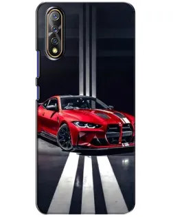 Чехол для Vivo V17 Neo с картинкой «Красная BMW на дороге» Чехол для Vivo V17 Neo с картинкой «Красная BMW на дороге»