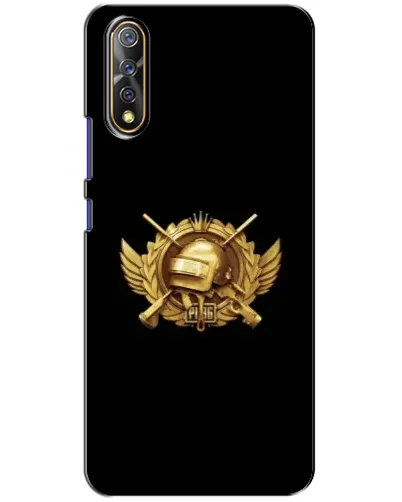 Чехол для Vivo V17 Neo с картинкой «PUBG — оранжевый градиент»