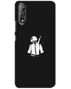 Чехол для Vivo V17 Neo с картинкой «PUBG — силуэт воина» Чехол для Vivo V17 Neo с картинкой «PUBG — силуэт воина»