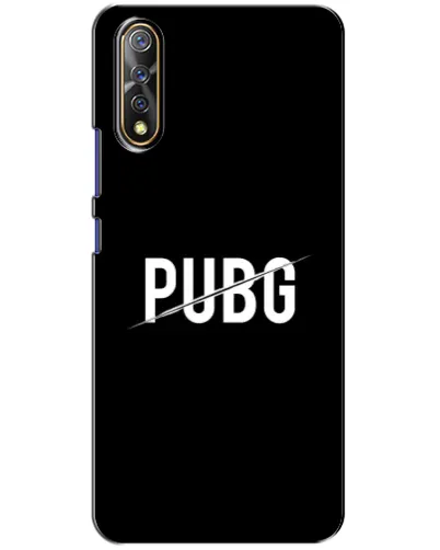 Чехол для Vivo V17 Neo с картинкой «PUBG — белый логотип»