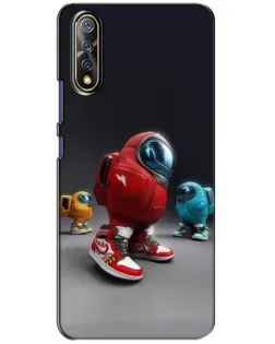 Чехол для Vivo V17 Neo с картинкой «Among Us — 3D стиль»