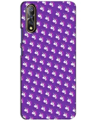 Чехол для Vivo V17 Neo с картинкой «Единороги на фиолетовом» Чехол для Vivo V17 Neo с картинкой «Единороги на фиолетовом»