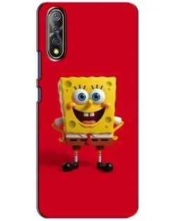 Чохол для Vivo V17 Neo з картинкою «Спанч Боб на червоному» Чохол для Vivo V17 Neo з картинкою «Спанч Боб на червоному»