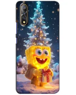 Чохол для Vivo V17 Neo з картинкою «Різдвяний Спанч Боб» Чохол для Vivo V17 Neo з картинкою «Різдвяний Спанч Боб»