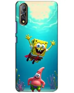 Чохол для Vivo V17 Neo з картинкою «Спанч Боб під водою» Чохол для Vivo V17 Neo з картинкою «Спанч Боб під водою»