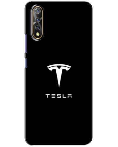 Чехол для Vivo V17 Neo с картинкой «Tesla White Logo» Чехол для Vivo V17 Neo с картинкой «Tesla White Logo»