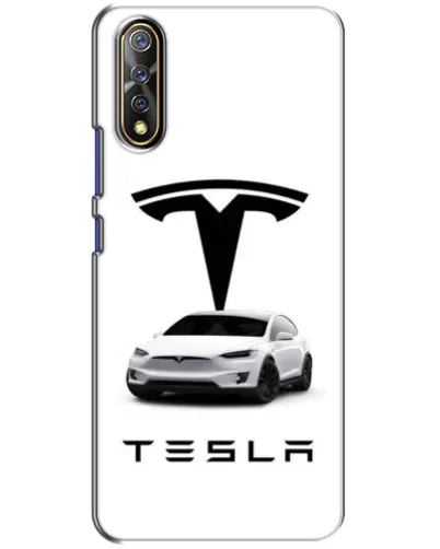 Чехол для Vivo V17 Neo с картинкой «Tesla White Style» Чехол для Vivo V17 Neo с картинкой «Tesla White Style»