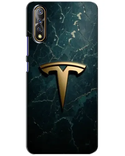 Чехол для Vivo V17 Neo с картинкой «Мраморная Tesla Gold» Чехол для Vivo V17 Neo с картинкой «Мраморная Tesla Gold»