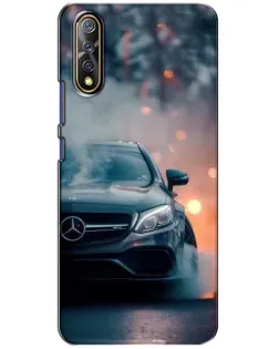Чехол для Vivo V17 Neo с картинкой «Mercedes — ночной город» Чехол для Vivo V17 Neo с картинкой «Mercedes — ночной город»