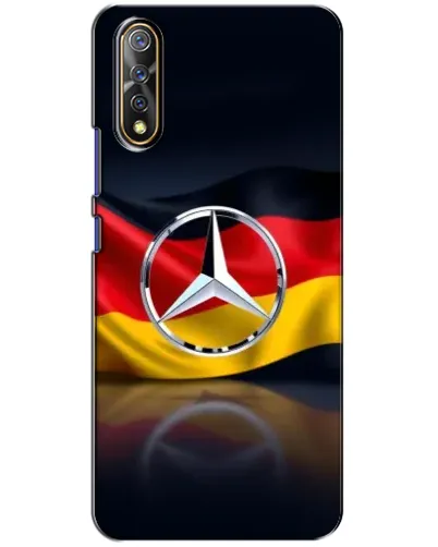 Чехол для Vivo V17 Neo с картинкой «Mercedes — флаг Германии»