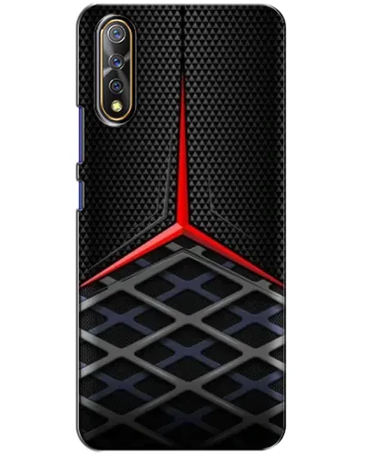 Чехол для Vivo V17 Neo с картинкой «Mercedes Carbon Grid»