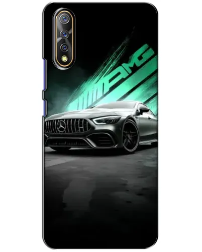 Чехол для Vivo V17 Neo с картинкой «Темный Mercedes AMG»