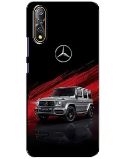 Чехол для Vivo V17 Neo с картинкой «Mercedes G-Class красный»