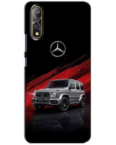 Чехол для Vivo V17 Neo с картинкой «Mercedes G-Class красный»