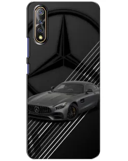 Чехол для Vivo V17 Neo с картинкой «Mercedes AMG — графика»