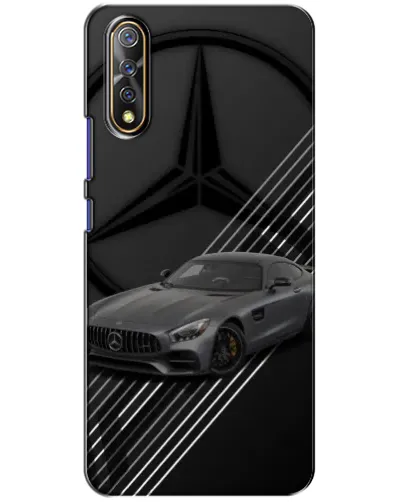 Чехол для Vivo V17 Neo с картинкой «Mercedes AMG — графика»