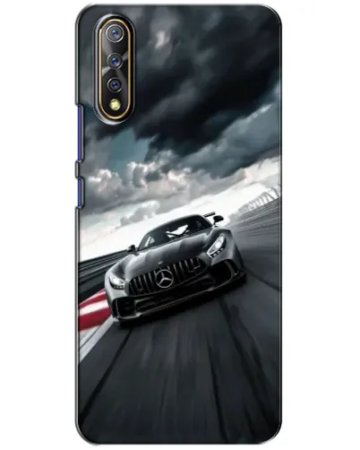 Чехол для Vivo V17 Neo с картинкой «Гоночный Mercedes AMG»