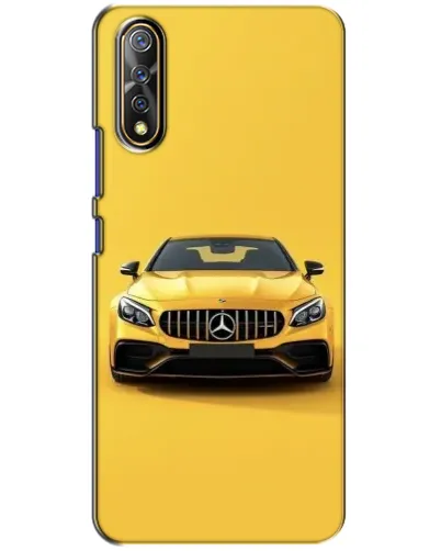 Чехол для Vivo V17 Neo с картинкой «Желтый Mercedes GT»