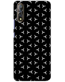 Чехол для Vivo V17 Neo с картинкой «Mercedes паттерн звезд»