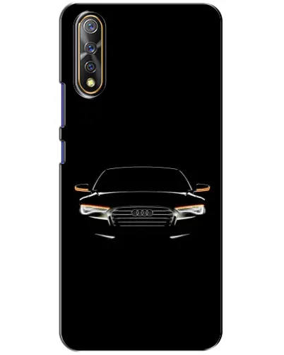 Чехол для Vivo V17 Neo с картинкой «Audi — ночной контур»