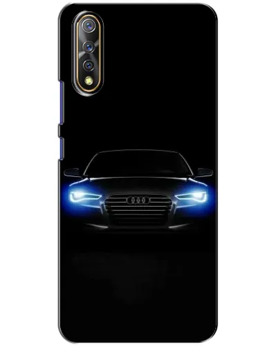 Чехол для Vivo V17 Neo с картинкой «Audi в неоне»