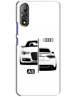 Чехол для Vivo V17 Neo с картинкой «Audi — контрастный дизайн» Чехол для Vivo V17 Neo с картинкой «Audi — контрастный дизайн»