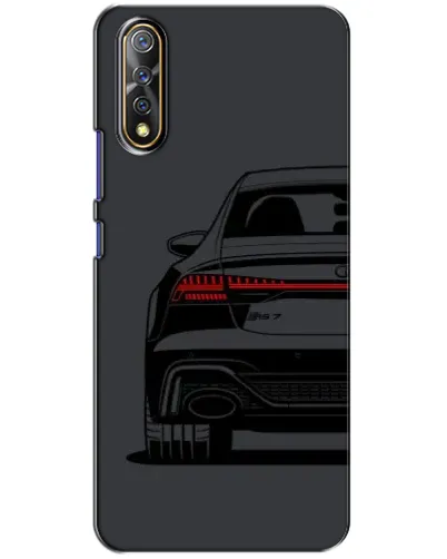 Чехол для Vivo V17 Neo с картинкой «Задняя часть Audi — арт»