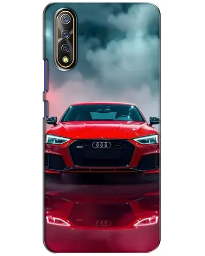 Чехол для Vivo V17 Neo с картинкой «Audi RS — красный стиль»