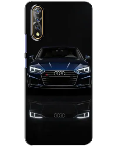Чехол для Vivo V17 Neo с картинкой «Audi — ночное отражение»