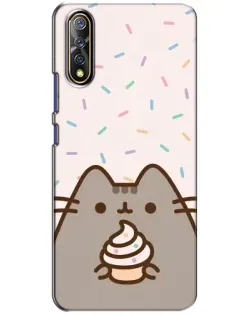 Чохол для Vivo V17 Neo з картинкою «Пушин з кексом» Чохол для Vivo V17 Neo з картинкою «Пушин з кексом»