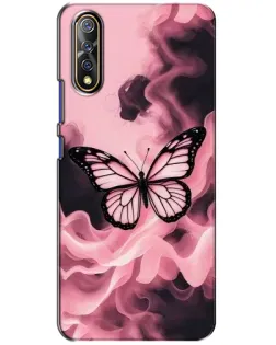 Чехол для Vivo V17 Neo с картинкой «Бабочка в дыму»