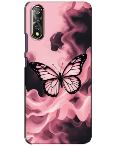 Чехол для Vivo V17 Neo с картинкой «Бабочка в дыму»