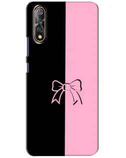 Чехол для Vivo V17 Neo с картинкой «Половинки банта»