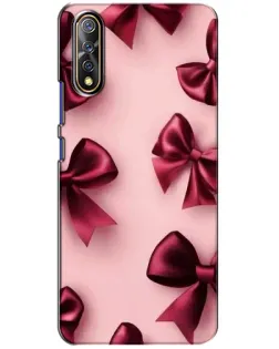 Чехол для Vivo V17 Neo с картинкой «Бордовый атлас»