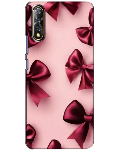 Чехол для Vivo V17 Neo с картинкой «Бордовый атлас»