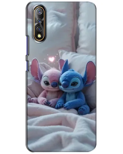 Чехол для Vivo V17 Neo с картинкой «Плюшевые Стич Ангел»