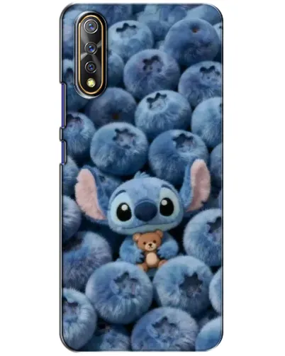Чехол для Vivo V17 Neo с картинкой «Стич и голубика»