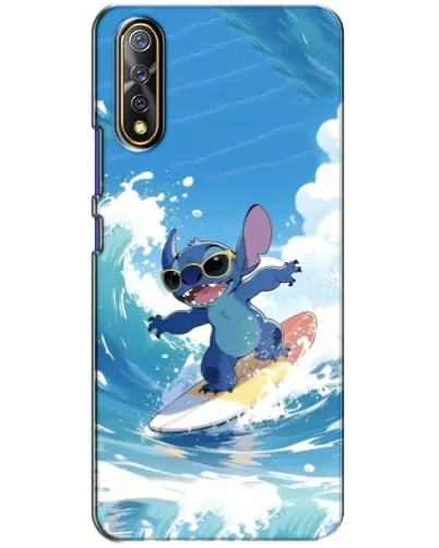 Чехол для Vivo V17 Neo с картинкой «Стич на волне»