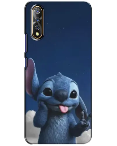 Чехол для Vivo V17 Neo с картинкой «Стич в облаках»