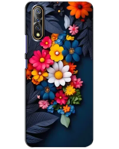Чехол для Vivo V17 Neo с картинкой «Цветочная феерия»