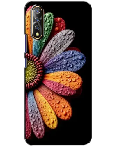Чехол для Vivo V17 Neo с картинкой «Радужный цветок»
