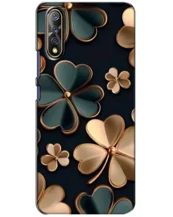 Чехол для Vivo V17 Neo с картинкой «Клевер в золоте» Чехол для Vivo V17 Neo с картинкой «Клевер в золоте»