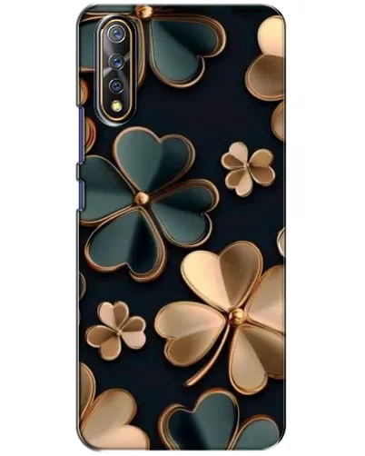 Чехол для Vivo V17 Neo с картинкой «Клевер в золоте»