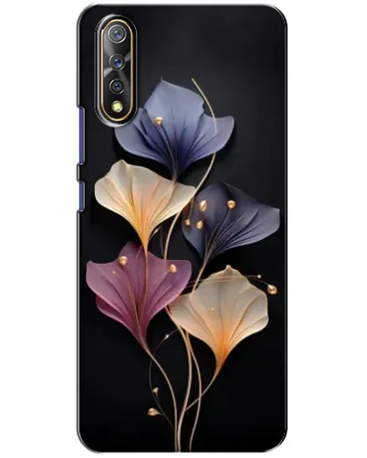 Чехол для Vivo V17 Neo с картинкой «Лиловые цветы грации»