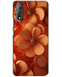 Чехол для Vivo V17 Neo с картинкой «Оранжевый макро цветок» Чехол для Vivo V17 Neo с картинкой «Оранжевый макро цветок»
