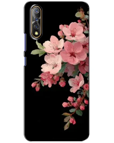 Чехол для Vivo V17 Neo с картинкой «Розовая ветка сакуры»