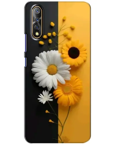 Чехол для Vivo V17 Neo с картинкой «Подсолнух и ромашка»