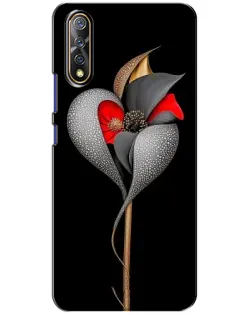 Чехол для Vivo V17 Neo с картинкой «Серебряный фантазийный цветок» Чехол для Vivo V17 Neo с картинкой «Серебряный фантазийный цветок»