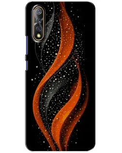 Чехол для Vivo V17 Neo с картинкой «Огненная звездная волна»